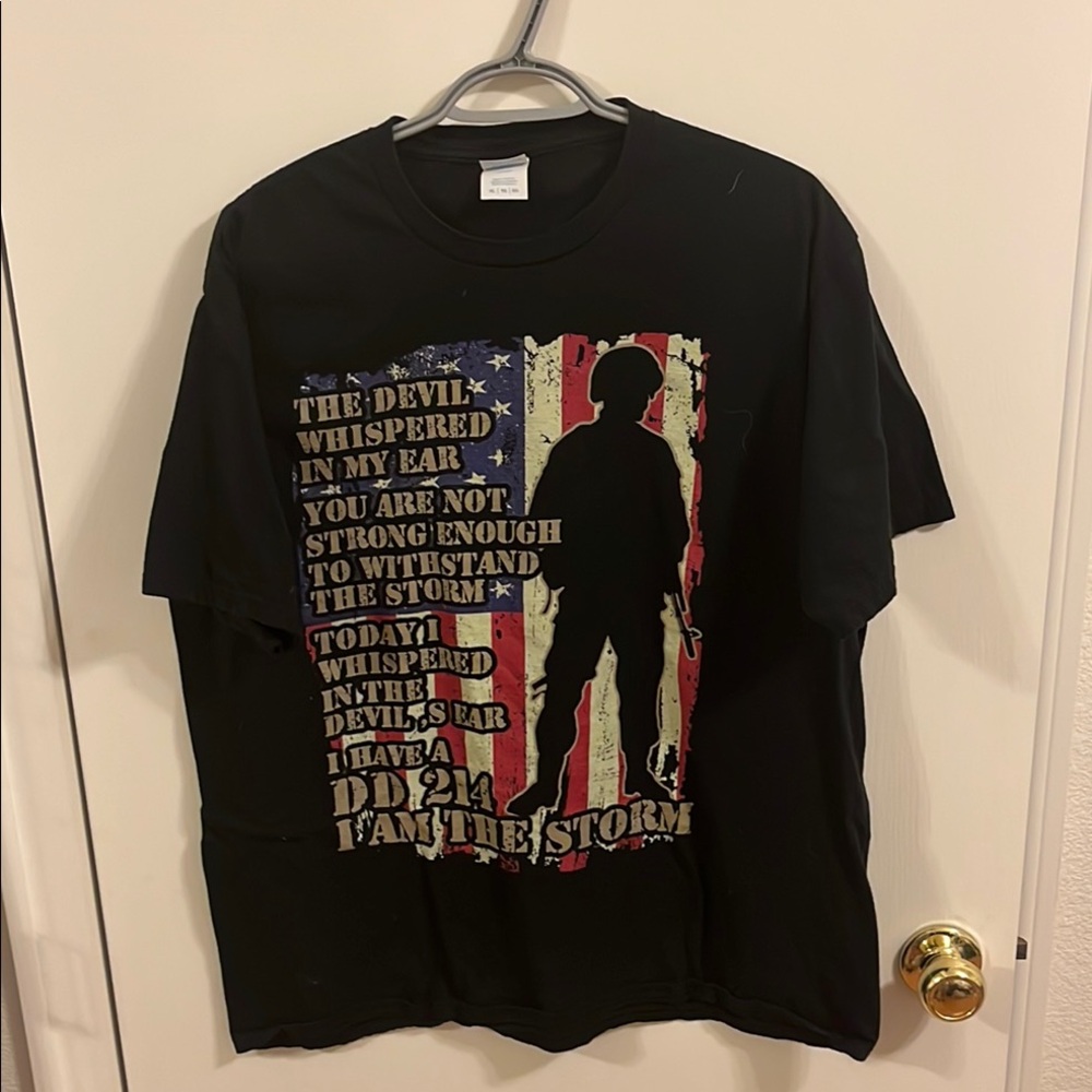 Black Graphic Men's T-Shirt